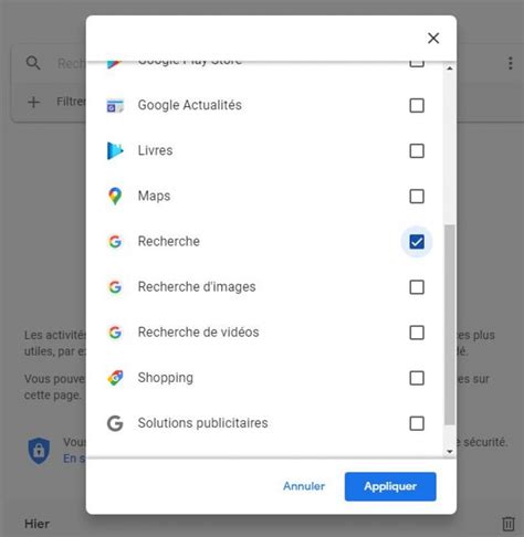 my activity google supprimer historique|Gérer et supprimer lhistorique de vos recherches